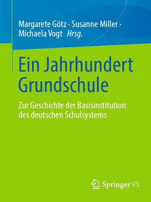 cover image of Ein Jahrhundert Grundschule